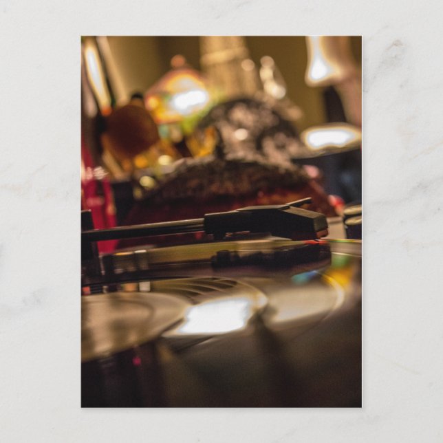 Postal Vinilo de giro (Anverso)