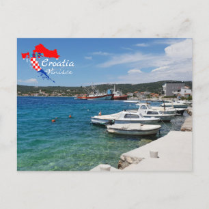 Postal Vinišće, Croacia Dalmatia Mar Adriático