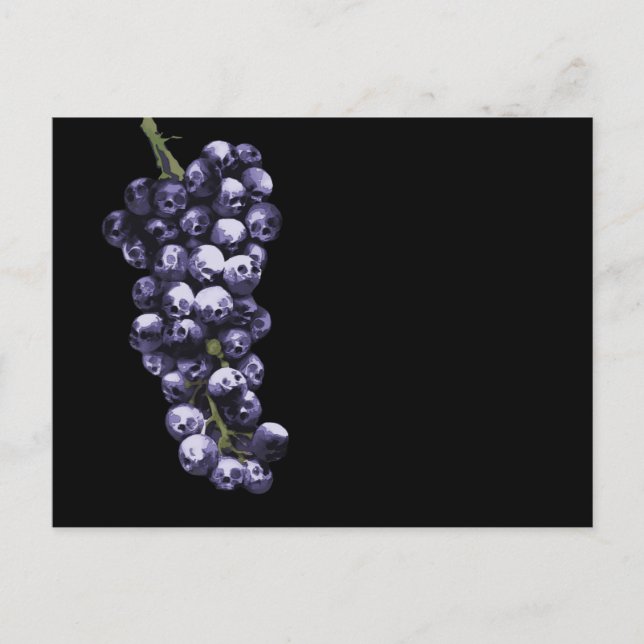 Postal vino de la muerte (Anverso)