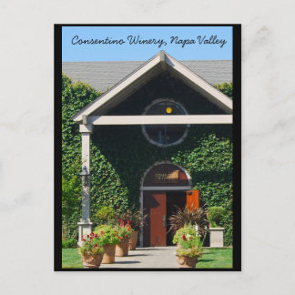 Postal Vino de Napa Valley California
