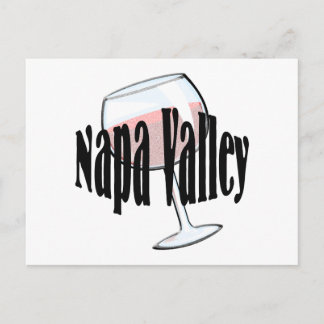 Postal Vino del Valle de Napa
