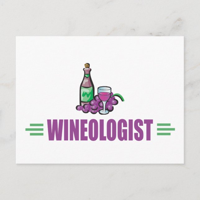 Postal Vino divertido (Anverso)