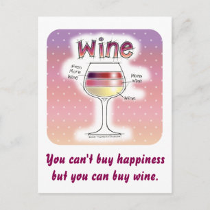 POSTAL VINO, MÁS VINO, AÚN MÁS VINO