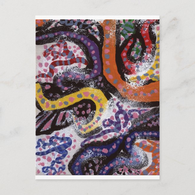 Postal Vinos coloreados 1 (Anverso)