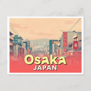 POSTAL VINTACIÓN DE OSAKA JAPÓN
