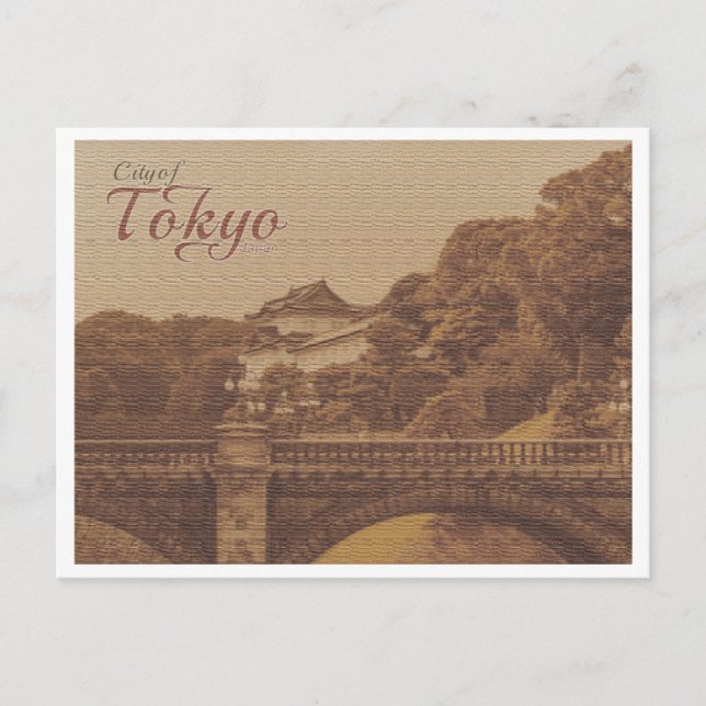POSTAL VINTACIÓN DE TOKIO JAPÓN (Anverso)