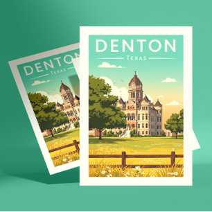Postal Vintae Denton Texas