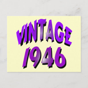 Postal Vintage 1946