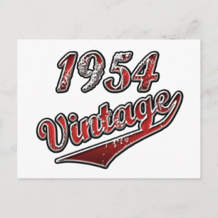 Postal Vintage 1954