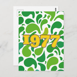 Postal Vintage 1977