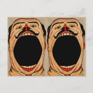 Postal Vintage 2 Big Mouths