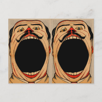 Postal Vintage 2 Big Mouths