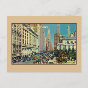 Postal Vintage 42nd Street New York City