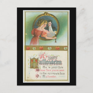 Postal Vintage "A Happy Halloween"