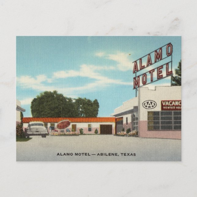 Postal Vintage, Abilene, Texas (Anverso)