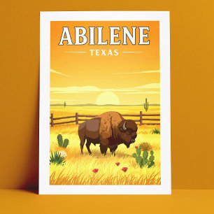 Postal Vintage Abilene Texas