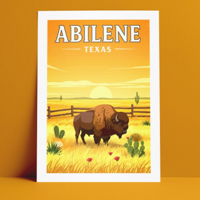 Postal Vintage Abilene Texas (Subido por el creador)