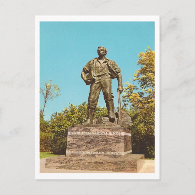 Postal Vintage Abraham Lincoln (Anverso)