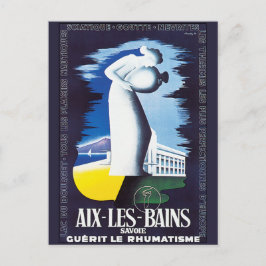 Postal Vintage Aix-Les-Bains