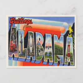 Postal Vintage Alabama
