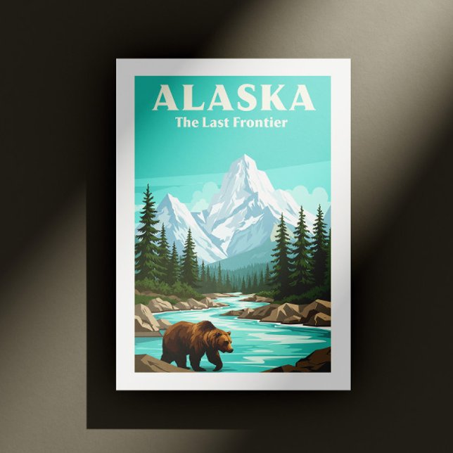 Postal Vintage Alaska (Subido por el creador)