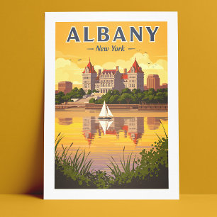 Postal Vintage Albany New York