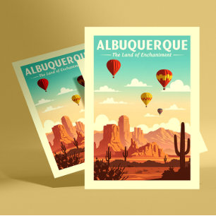 Postal Vintage Albuquerque