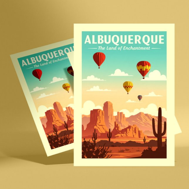 Postal Vintage Albuquerque (Subido por el creador)