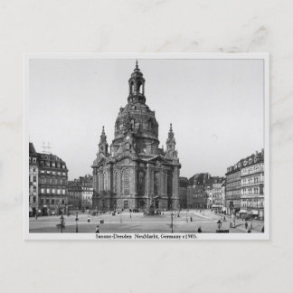 Postal Vintage Alemania 1905 High Street Dresden, Sajonia