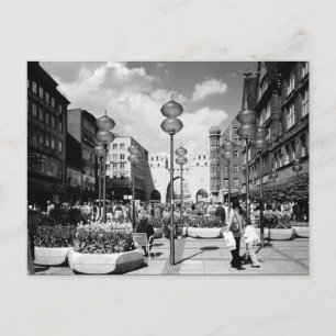 Postal Vintage Alemania Munich Towngate Karistor