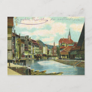 Postal Vintage Alemania, Strassburg, Little France