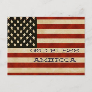 Postal Vintage American Flag GIFTS