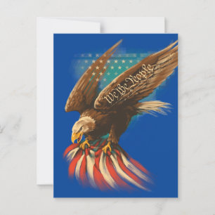 Postal Vintage Americana