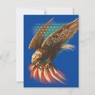 Postal Vintage Americana