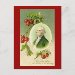 Postal Vintage Americana George Washington (6)