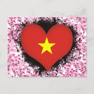 Postal Vintage amo Vietnam