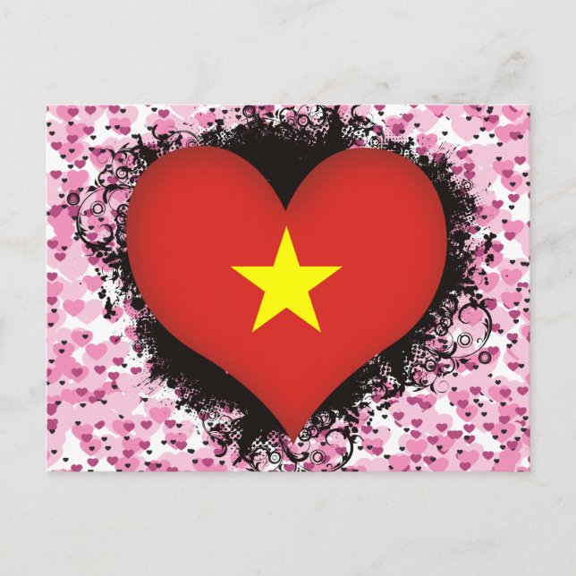 Postal Vintage amo Vietnam (Anverso)