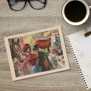 Postal Vintage Animal Fair Farm Ephemera