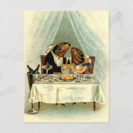 Postal Vintage April Fish Romance, April Fools Day