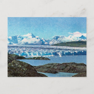 Postal Vintage Argentina, Argentina, Fin del Glaciar,