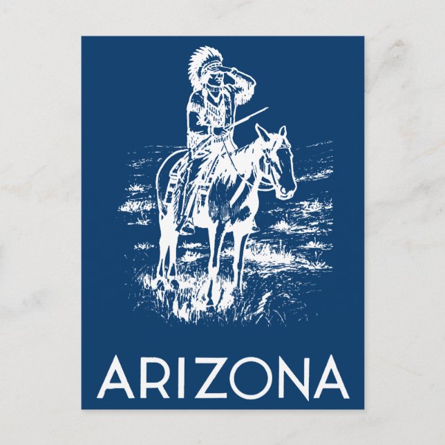 Postal Vintage Arizona (Anverso)