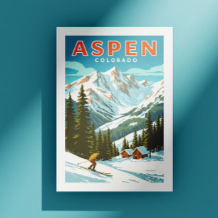 Postal Vintage Aspen Colorado