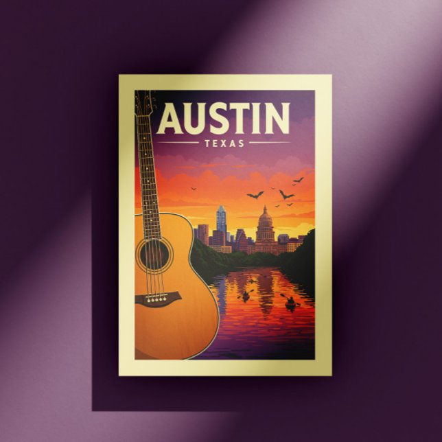 Postal Vintage Austin Texas (Subido por el creador)