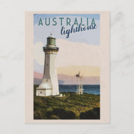 Postal Vintage Australia Point Faro Perpendicular