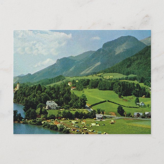 Postal Vintage Austria, Appesbach, Salzburgo (Anverso)