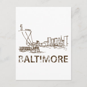 Postal Vintage Baltimore