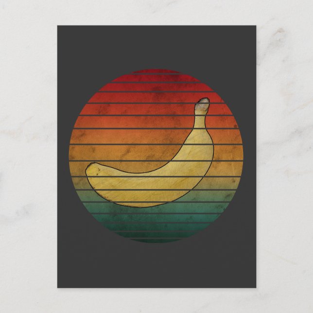 Postal Vintage Banana Fruit (Anverso)