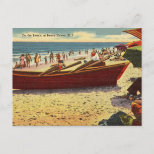 Postal Vintage, Beach Haven, Nueva Jersey