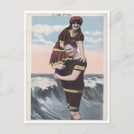Postal Vintage beach pair
