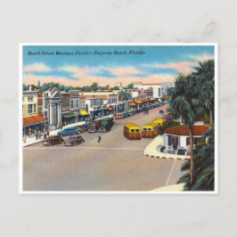 Postal Vintage Beach Street, Daytona Beach Florida